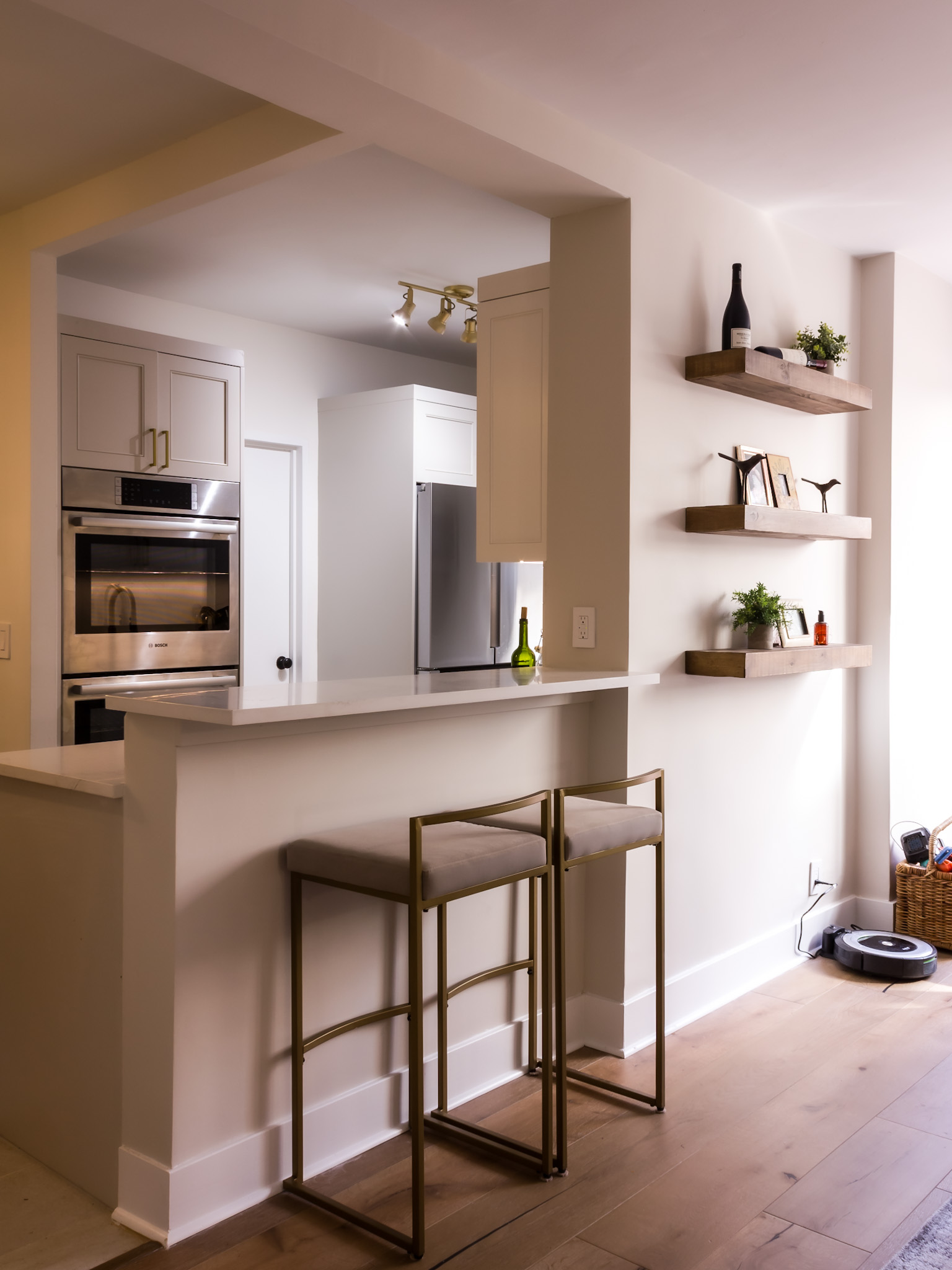 Kitchen — view from opposite end